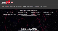 Desktop Screenshot of bikeboxalan.com